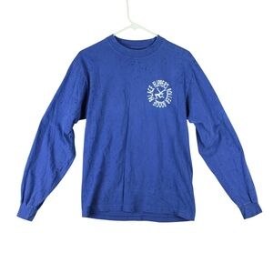 Flippers Roller Boogie Palace Pullover L/S T Shirt Mens S Blue CTZEN BOOGIE LAND